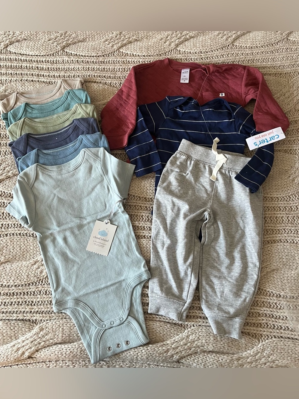 Carter’s Cloud Island Baby Bundle NWT SZ 18/24months
